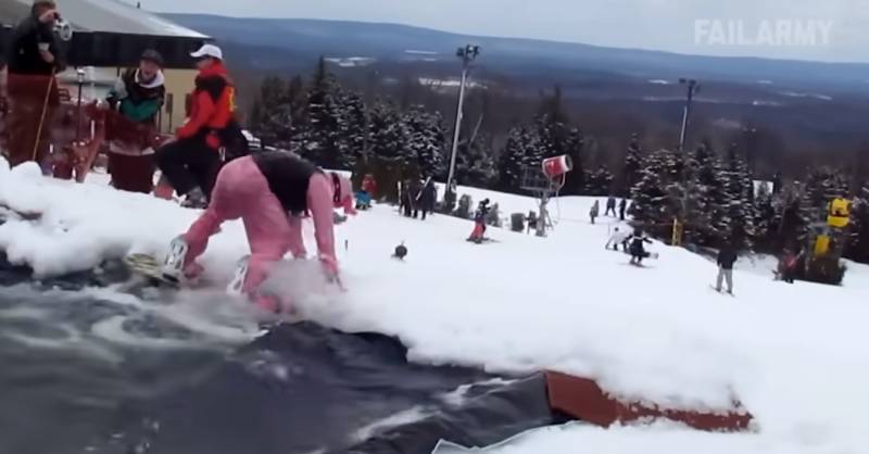 Fails στο χιόνι - Βίντεο με τα πιο αστεία απρόοπτα
