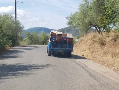 Καφάσια στην καρότσα 