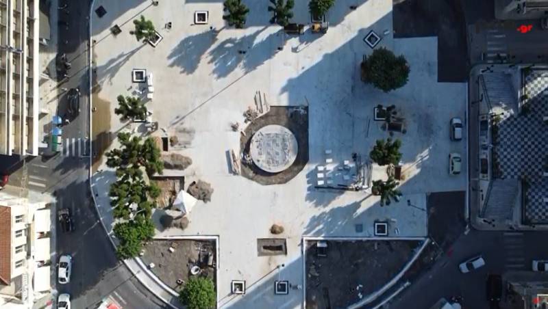 Τρίπολη: Η πλατεία Αγίου Βασιλείου από ψηλά - Η εξέλιξη των έργων (Βίντεο)