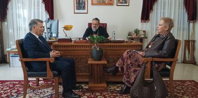 Αναστασόπουλος και Οικονομάκου στον Μητροπολίτη Μεσσηνίας