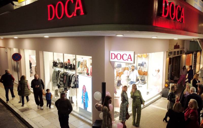 Λαμπερά εγκαίνια για το νέο κατάστημα DOCA στην Καλαμάτα