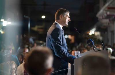 Με δυναμική παρουσία κόσμου τα εγκαίνια του εκλογικού κέντρου του Γιώργου Αθανασόπουλου (φωτο)