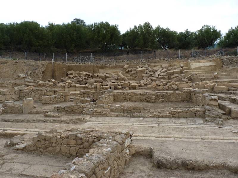 Ανασκαφή στη Θουρία: Αποκαλύφθηκε μεγάλο μέρος του αρχαίου θεάτρου