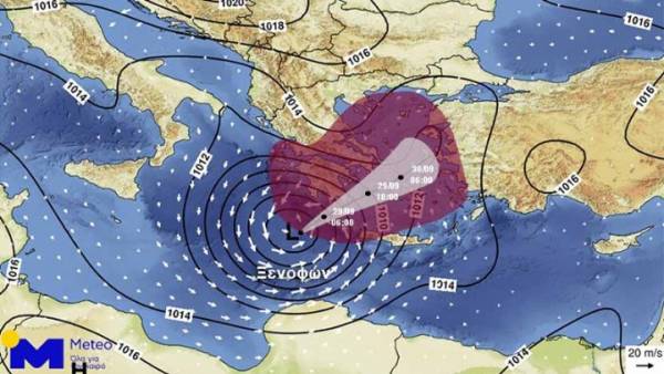 Προβλέψεις Εθνικού Αστεροσκοπείου: Εξασθενημένοι άνεμοι - Κίνδυνος για πλημμύρες ακόμη και στην Αττική