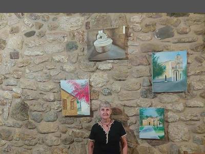 Ολοκληρώνεται η έκθεση ζωγραφικής της Μαρίας Χαιρέτη