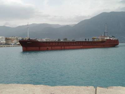 Εφυγε το "Genc 3" από το λιμάνι της Καλαμάτας