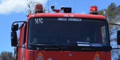 Πυρκαγιά στην ορεινή Τριφυλία