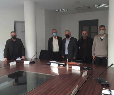 Συναντήσεις του δημάρχου Μεγαλόπολης με Πυροσβεστική και κλιμάκιο του ΣΥΡΙΖΑ