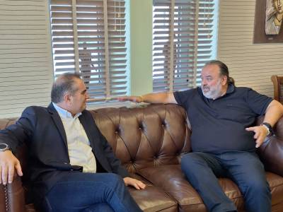 ΑΕΚ: Συναντήσεις Μάριου Ηλιόπουλου με δήμαρχο Καλαμάτας και αντιπεριφερειάρχη Μεσσηνίας