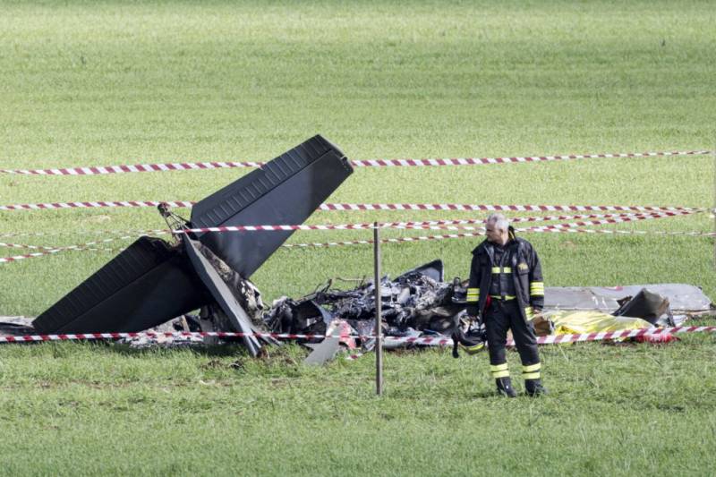 Ιταλία: Δύο νεκροί πιλότοι μετά από σύγκρουση στον αέρα δύο πολεμικών αεροσκαφών
