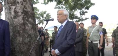 Παυλόπουλος: "Η Εθνεγερσία του 1821 συνεχίζεται ως την τελική απελευθέρωση και της τελευταίας σπιθαμής του εδάφους της Μαρτυρικής Κύπρο" (βίντεο)