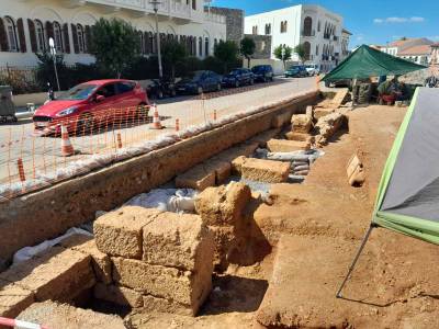 Καθυστερεί η ανασκαφή στην Υπαπαντή - Αναβλήθηκε το κλείσιμο της Χρυσοστόμου Θέμελη