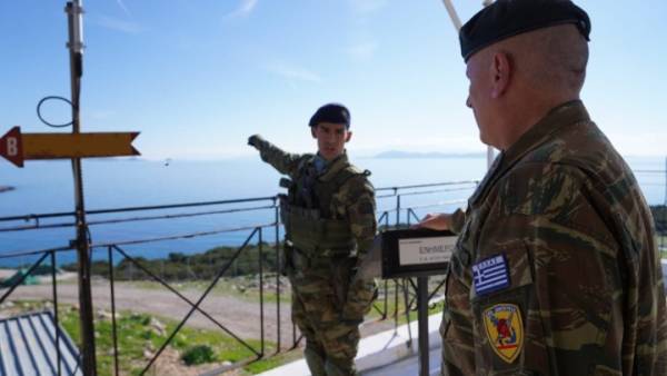 Επίσκεψη αρχηγού ΓΕΕΘΑ σε μονάδες των Ενόπλων Δυνάμεων σε Δωδεκάνησα, Ψαρά και Λήμνο