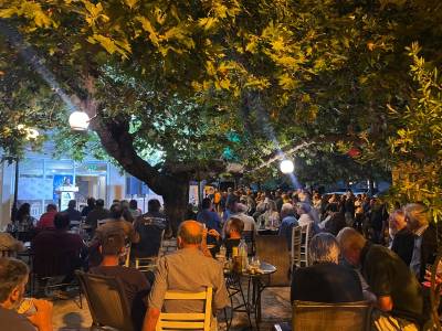 Ομιλία Καρβέλα στο Χανδρινού