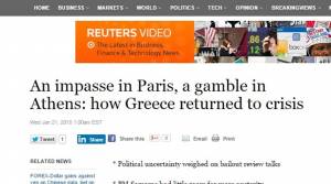 Reuters: Πώς οι δανειστές οδήγησαν την Ελλάδα στις πρόωρες εκλογές