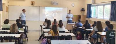 Ομιλία για την οδική ασφάλεια στα Εκπαιδευτήρια Μπουγά