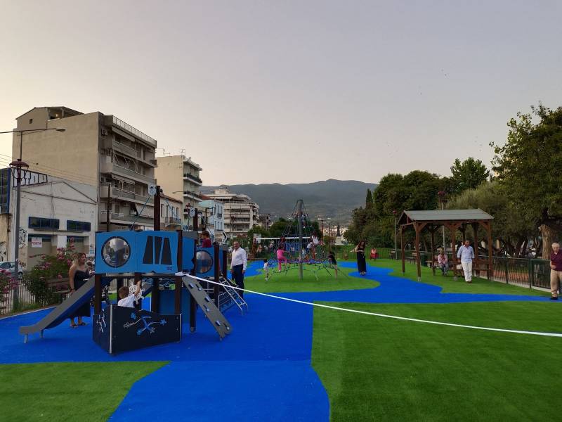 Νέα εποχή για την παιδική χαρά «Αναψυκτηρίου» στην Καλαμάτα - Ένας σύγχρονος και ασφαλής χώρος για τα παιδιά