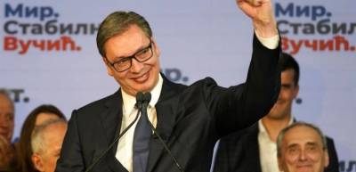 Σερβία: Επανεξελέγη πρόεδρος της Δημοκρατίας ο Αλεξάνταρ Βούτσιτς (βίντεο)