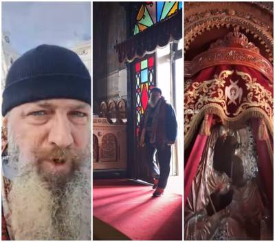O &quot;Πειρατής του Θερμαϊκού&quot; στο Ναό της Υπαπαντής (βίντεο)