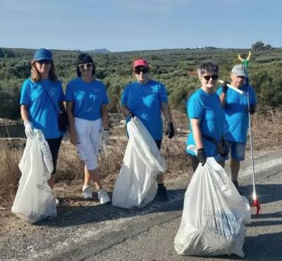 Πλήθος εθελοντών στον καθαρισμό του οδικού δικτύου της Μεσσηνίας