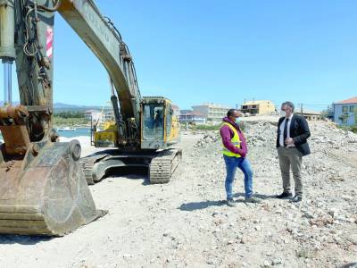 Αυτοψία Χρονά στο αλιευτικό καταφύγιο Μαραθούπολης