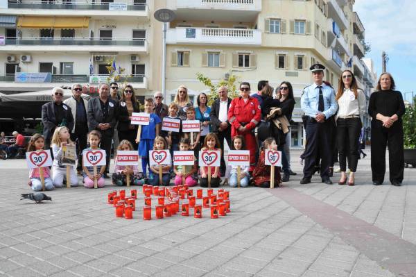 Σύλλογος «SOS - Τροχαία Εγκλήματα»: Ισχυρό μήνυμα κατά των τροχαίων δυστυχημάτων στην Καλαμάτα (βίντεο και φωτογραφίες)