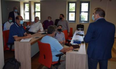 Πολύωρη σύσκεψη στον Δήμο Καλαμάτας για τα αντιπλημμυρικά