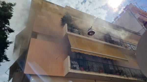Πυρκαγιά σε διαμέρισμα στο κέντρο της Καλαμάτας