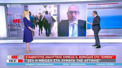 Θωμαΐδης: Σε αποδρομή η Δέλτα στην Αττική - Καθολική επικράτηση της Όμικρον (Βίντεο)