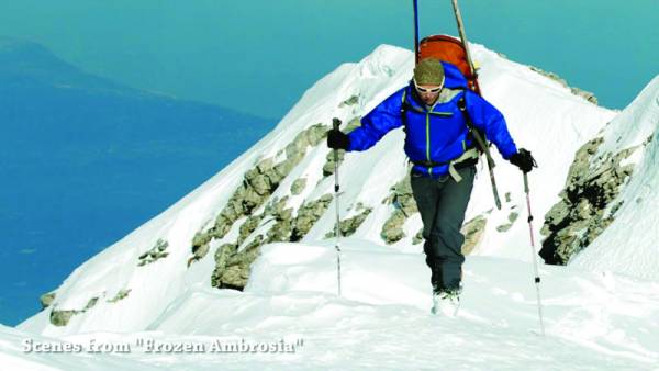 Προβολή του ντοκιμαντέρ «Frozen ambrosia» από τον Ορειβατικό Σύλλογο Καλαμάτας
