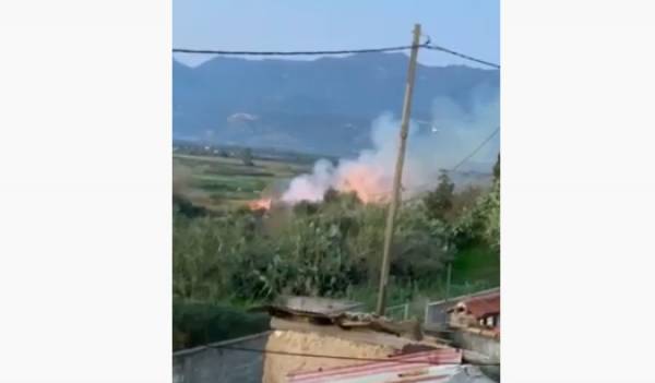 Μεσσηνία: Πυρκαγιά σε αγροτική έκταση στο Καρτερόλι (βίντεο)