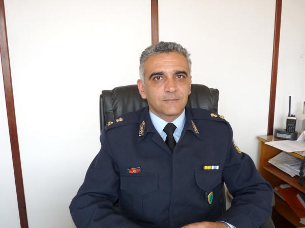Ηλίας Αξιοτόπουλος γ.γ. Ενωσης Αξιωματικών Αστυνομίας Περιφέρειας Πελοποννήσου