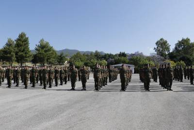 Ορκίστηκαν χθες 252 νεοσύλλεκτοι στο 9ο Σύνταγμα Πεζικού (βίντεο)