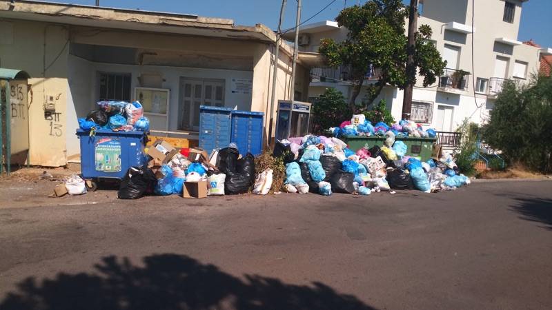 Μεσσηνία: Σωροί σκουπιδιών στην Αβία