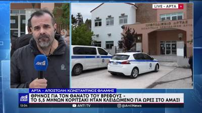 Προθεσμία για να απολογηθεί την Παρασκευή ζήτησε και πήρε ο 37χρονος πατέρας του άτυχου βρέφους