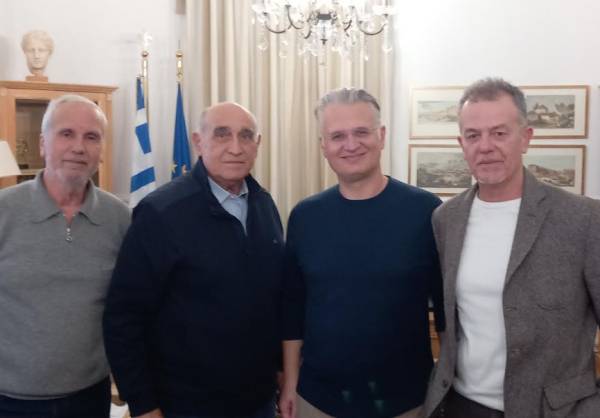 Συνάντηση Πτωχού με Τουριστικό Οργανισμό Πελοποννήσου και ξενοδόχους