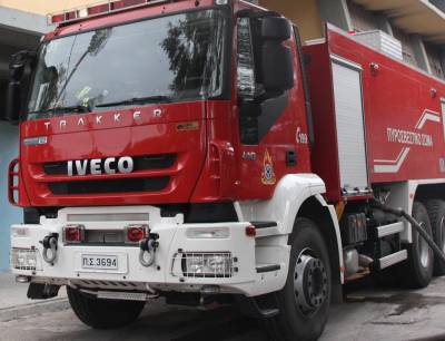 Πυρκαγιά στο Κεντρικό Μεσσηνίας - Κοντά βρίσκονται στάβλοι και φωτοβολταϊκά