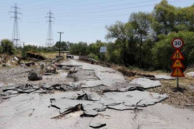 Σε κατάσταση έκτακτης ανάγκης περιοχές σε Μεγαλόπολη, Τρίπολη, Γορτυνία και Βόρεια Κυνουρία
