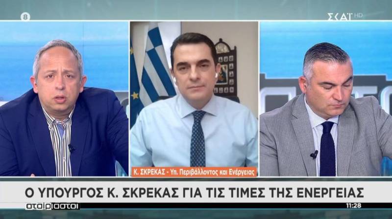 Σκρέκας: Έρχεται πρόγραμμα επιδότησης νοικοκυριών για φωτοβολταϊκά στις στέγες (Βίντεο)