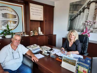 Δήμος Οιχαλίας: Σύμβαση για ασφαλτοστρώσεις δρόμων