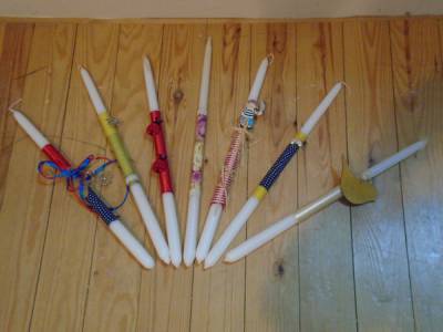 Λαμπάδες από μαθητές του Ειδικού Καλαμάτας