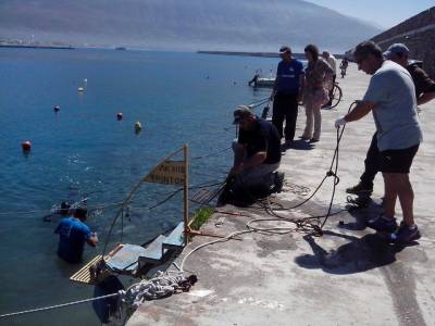 Καθάρισαν το λιμάνι της Καλαμάτας