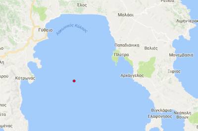 Σεισμός 4,6 Ρίχτερ στον Λακωνικό Κόλπο