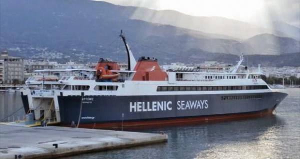 To «ΑΡΤΕΜΙΣ» της Hellenic Seaways εξυπηρετεί από σήμερα έως την 01/09, τη γραμμή Αλεξανδρούπολη – Σαμοθράκη