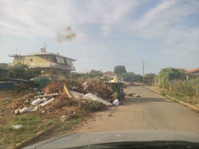 Διαμαρτυρία για καθαριότητα στα Φιλιατρά