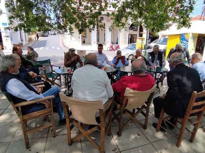 Περιοδεία Χαρίτση σε Πύλο, Φοινικούντα και λαϊκή Καλαμάτας