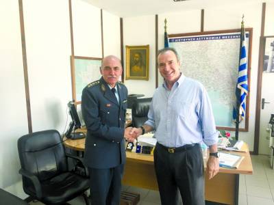 Συνάντηση Παναγόπουλου με Πούπουζα για ζητήματα αστυνόμευσης