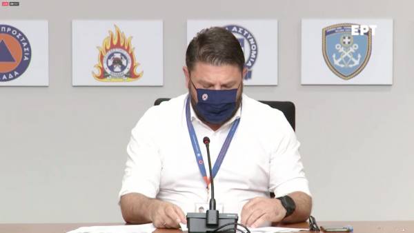 Έκτακτη ενημέρωση από τον Ν. Χαρδαλιά, στις 21:30, για τις σημερινές πυρκαγιές - Δηλώσεις του Πρωθυπουργού στις 21:00