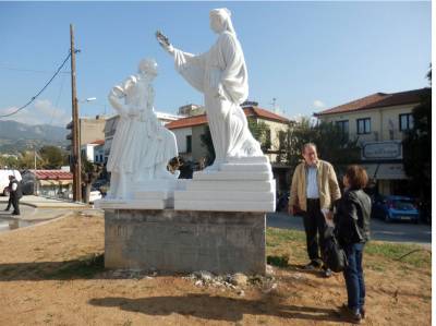Τοποθετήθηκε το μνημείο για την εθνεγερσία
