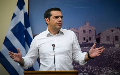 Handelsblatt: Η πύρινη καταστροφή χαλάει τα σχέδια του Αλέξη Τσίπρα